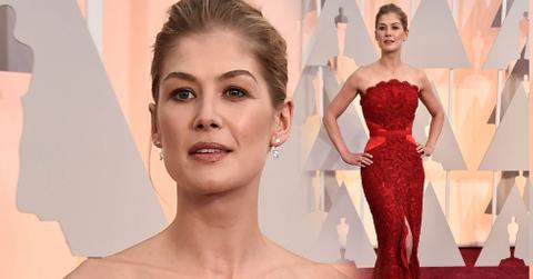 Rosamund pike 2014 oscars arrivals