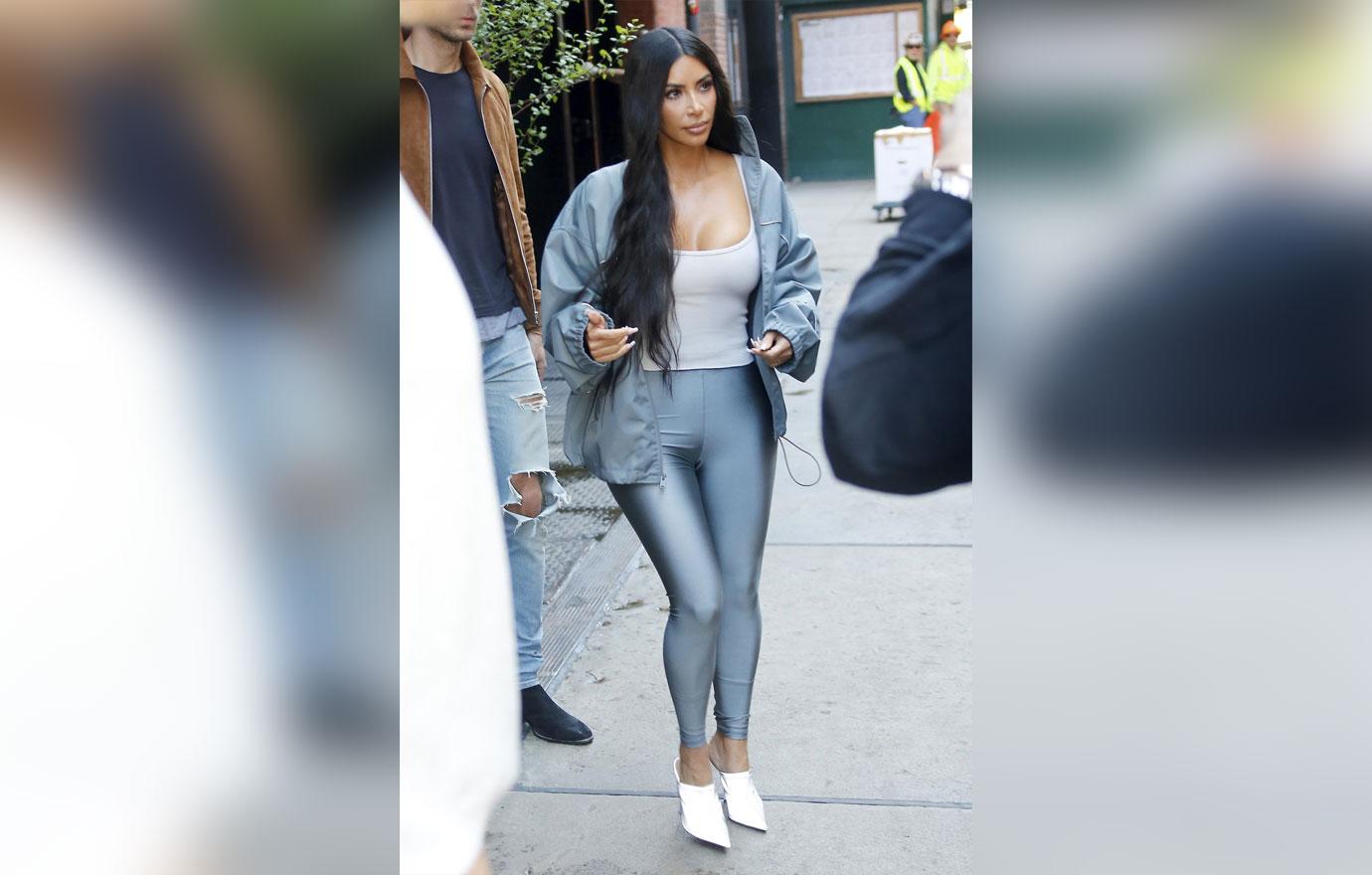 Kim Kardashian steps out in New York City