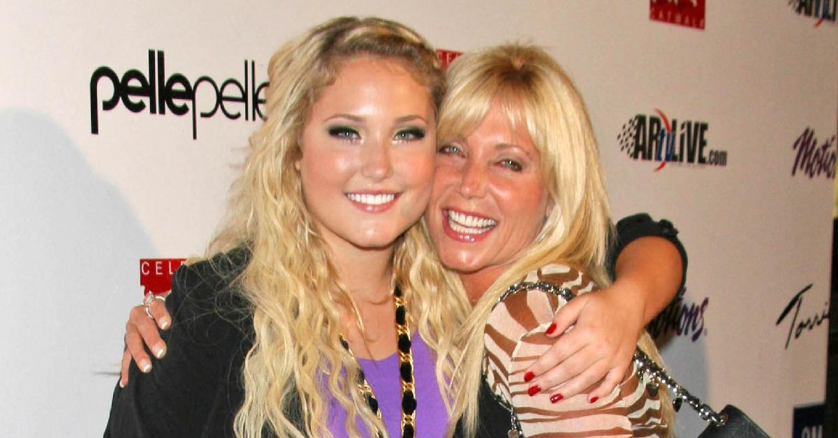 Photo of Hayley Hasselhoff and Pamela Bach.