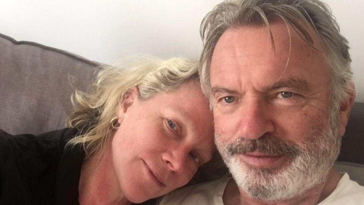Photo of Sam Neill & Laura Tingle