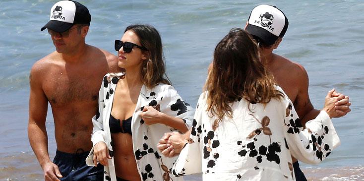 Jessica Alba Cash Warren Divorce Vacation Photos