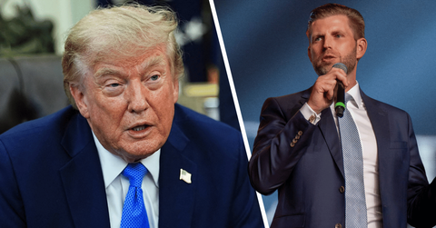 Donald and Eric Trump