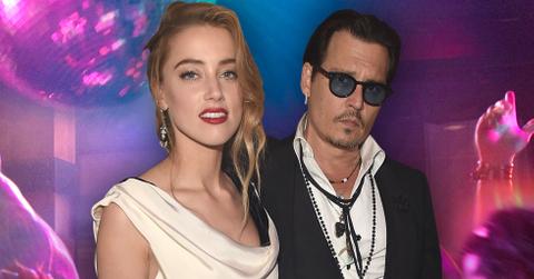 Amber heard johnny depp partying