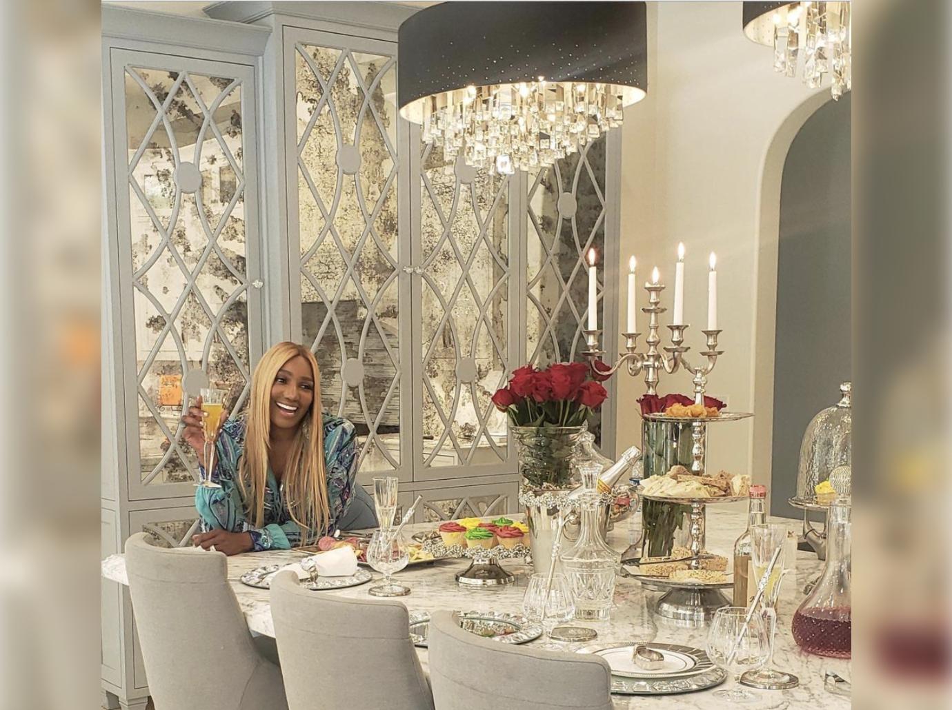 nene leakes sitting table ig