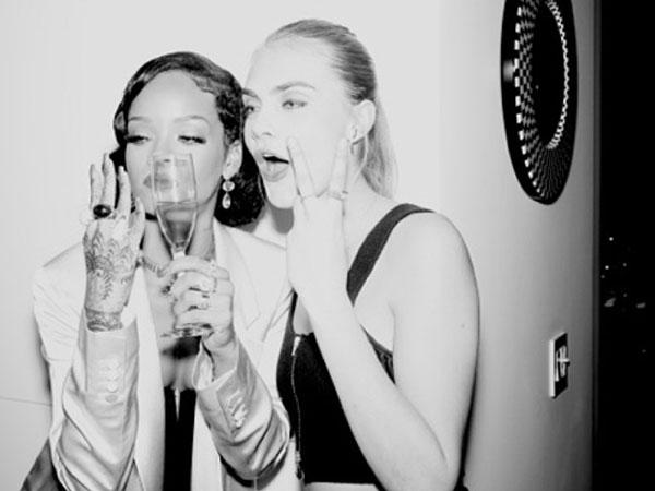 Rihanna Cara Delevingne