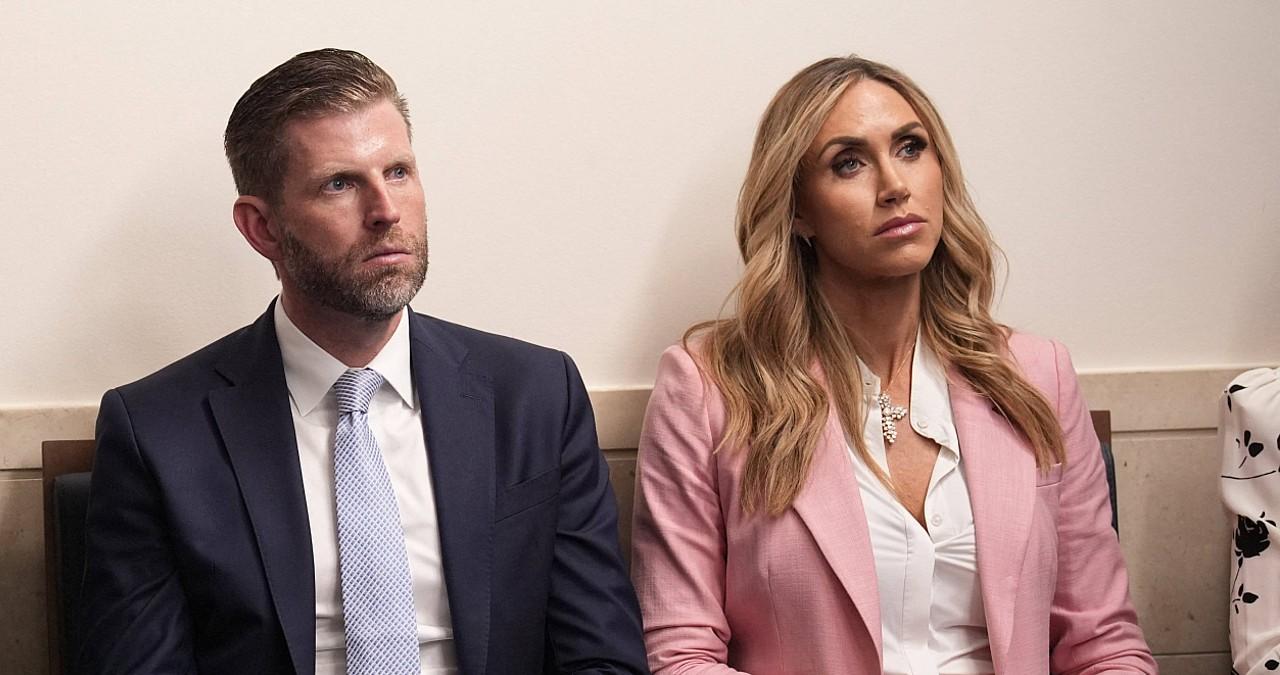image of Lara Trump said Ivanka Trump always gives advice. 