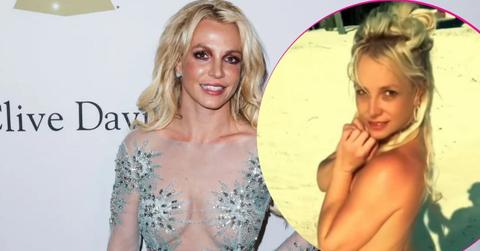 image and inset of Britney Spears