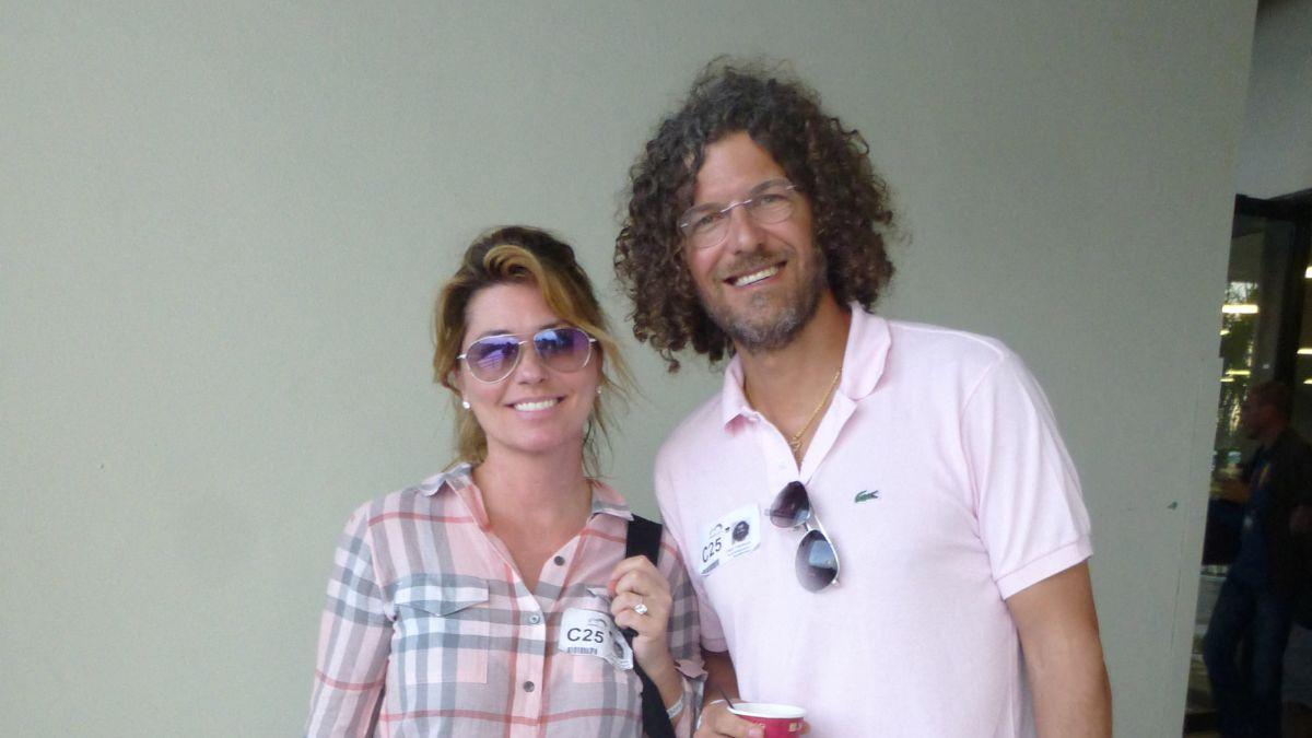 Photo of Shania Twain and Frederic Thiébaud