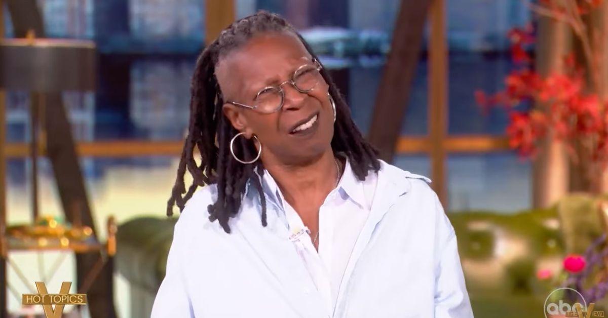 whoopi goldberg amps up drama the view