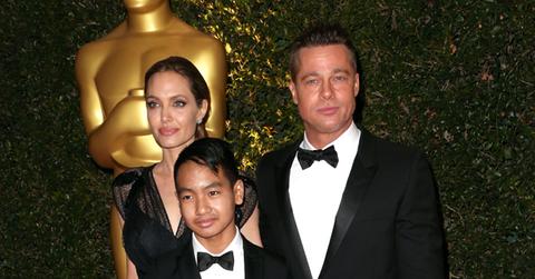 //angelina jolie brad pitt governors awards