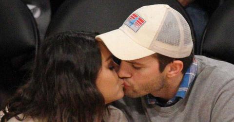 Mila Kunis and Ashton Kutcher get away from the baby for a night