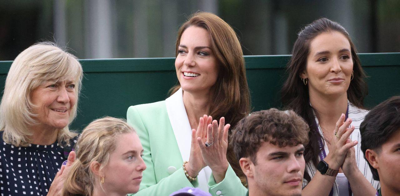 kate middleton gracefully thanked wimbledon attendees standing ovation