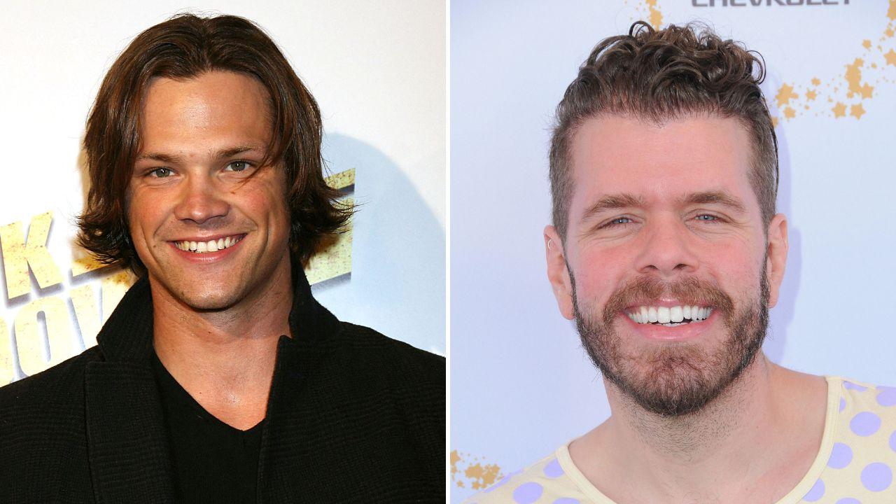 Split photo of Jared Padalecki and Perez Hilton