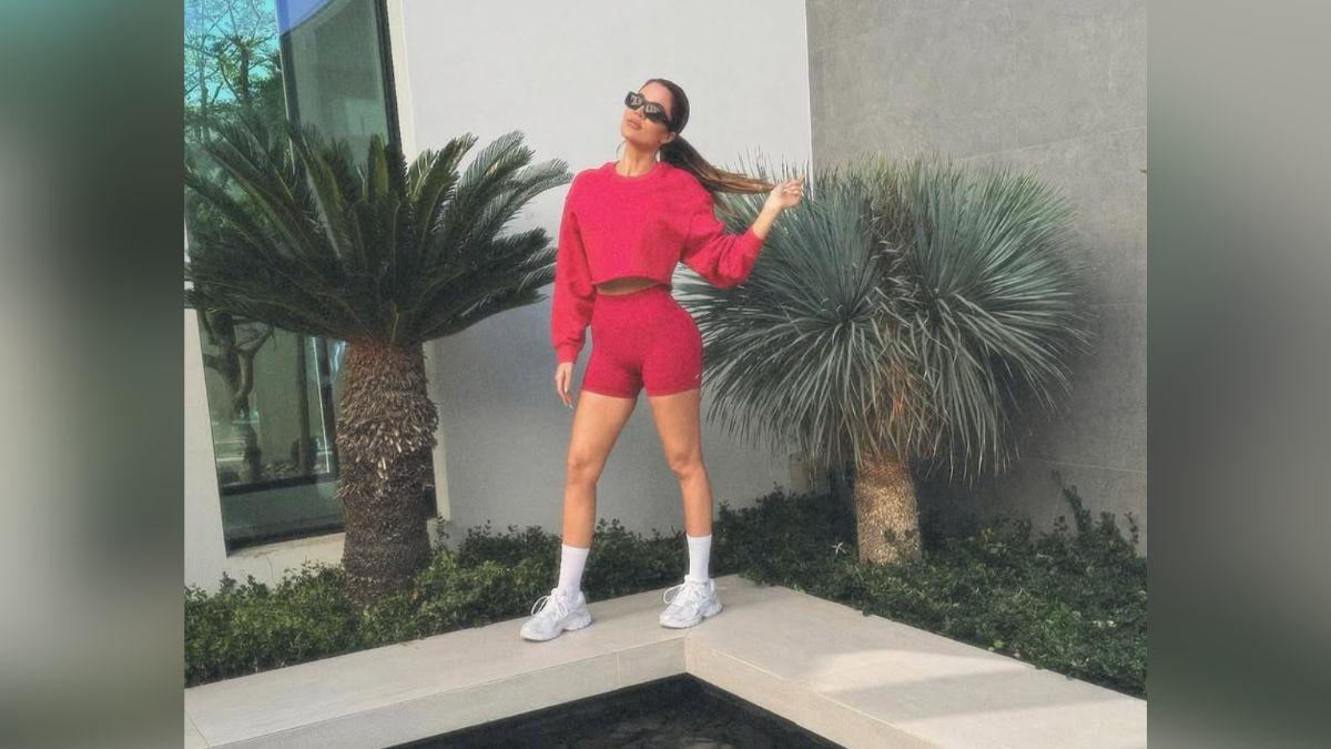 Image of Khloé Kardashian was previously married to Lamar Odom.