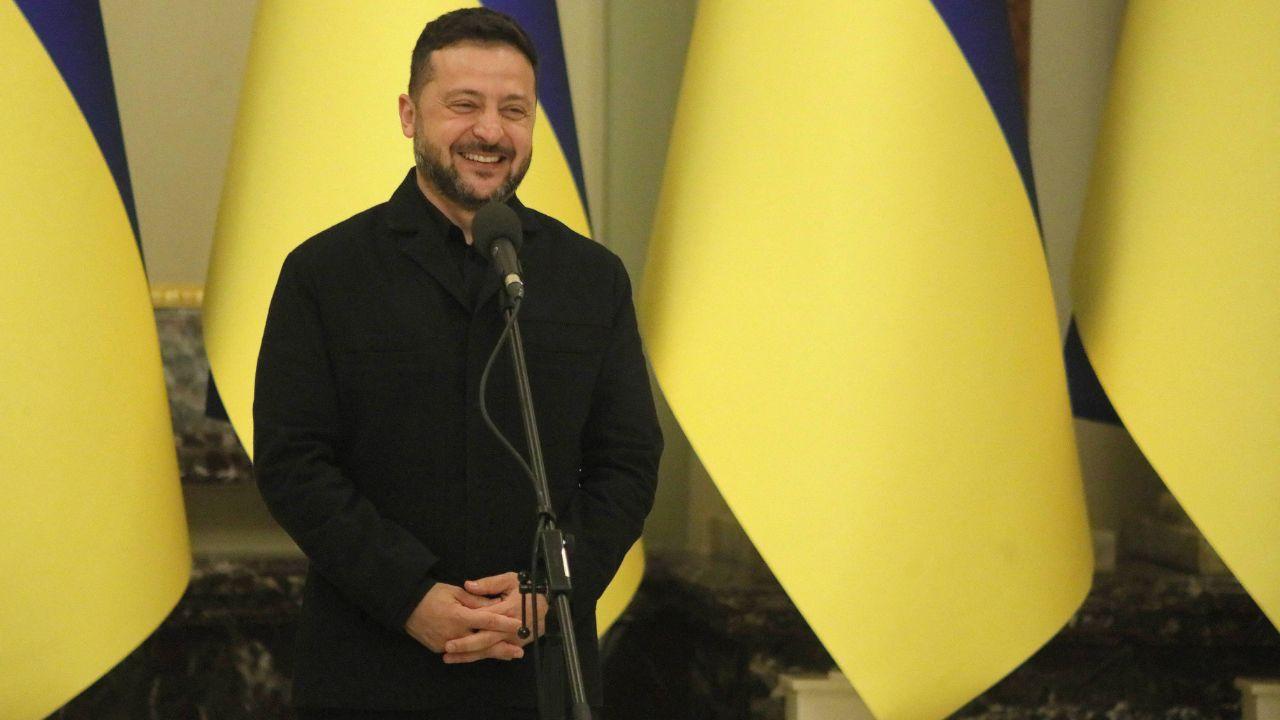 Photo of Zelensky discussed his love of older Hollywood actors. 