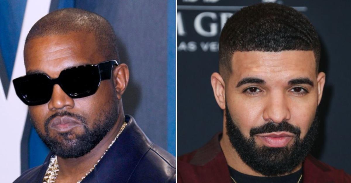 kanye west drake team up feud charity concert larry hoover