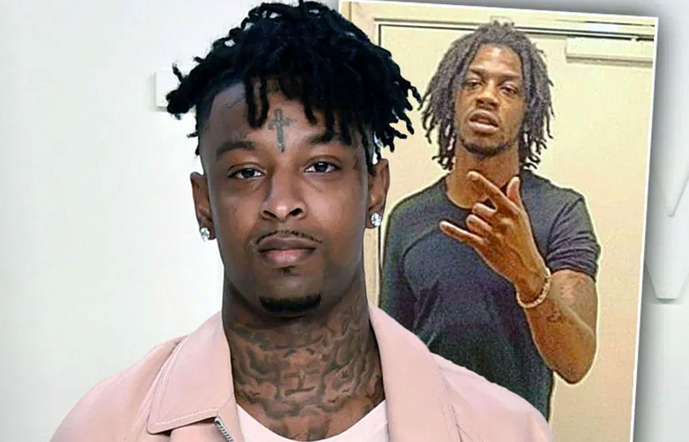 21 SAVAGE MOURNS DEATH OF YOUNGER BROTHER KILLED IN STABBING — SEE TOUCHING PHOTO