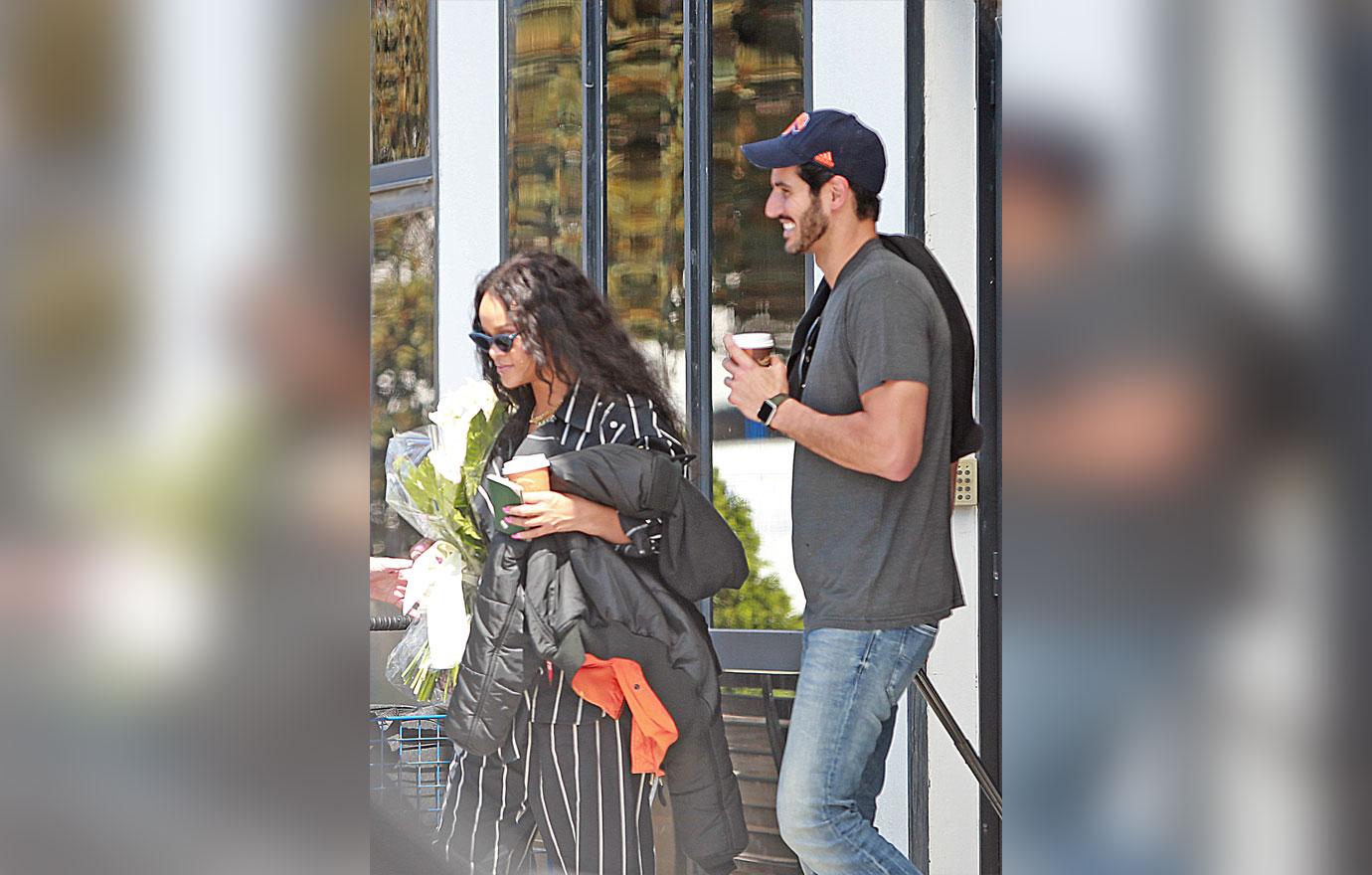 Rihanna With Ex Hassan Jameel