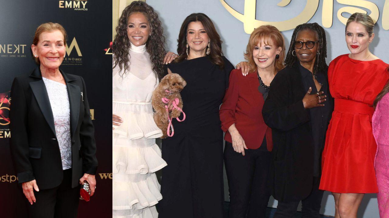Image of Judge Judy, 'The View' Hosts