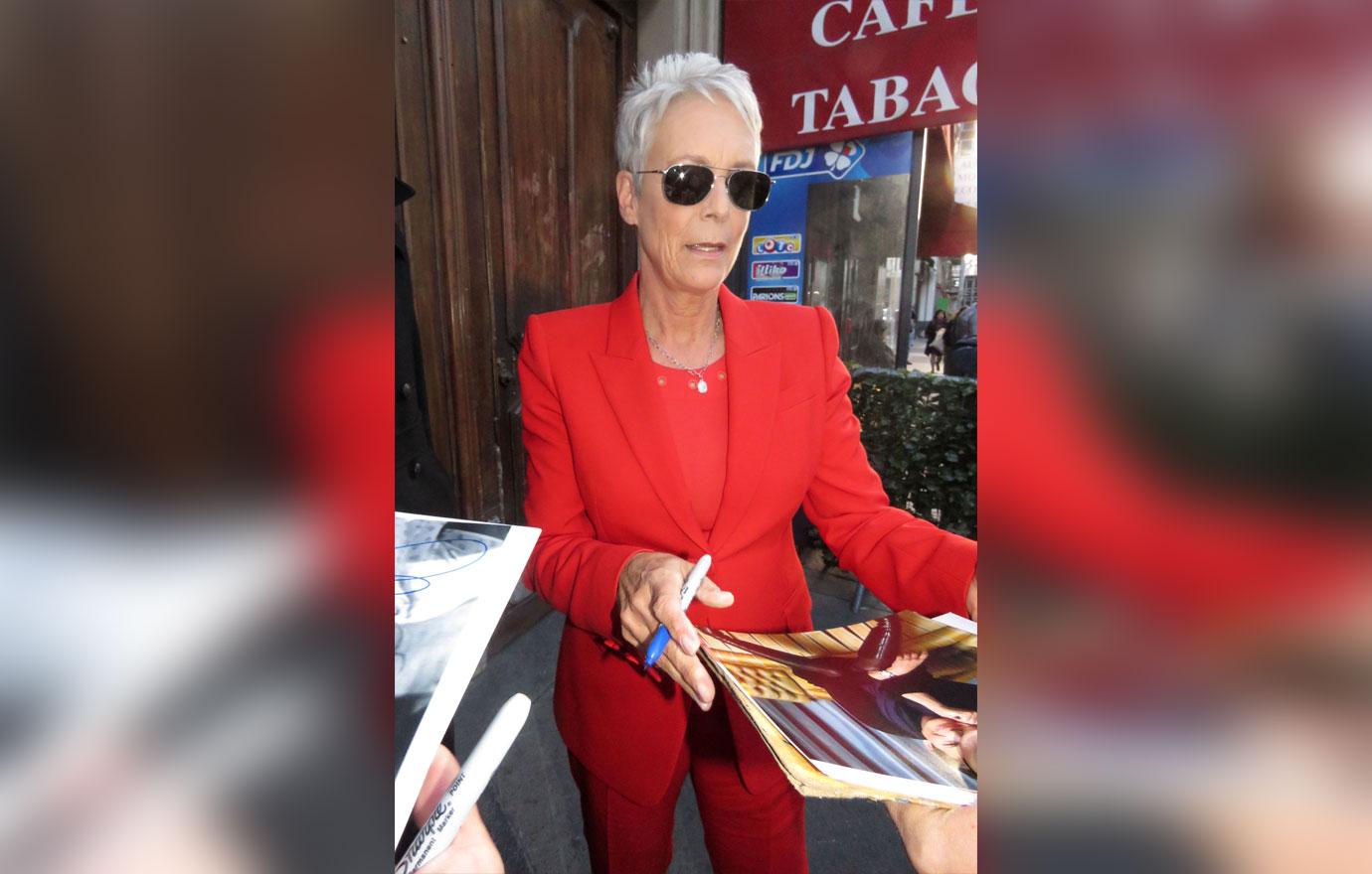 Jamie Lee Curtis seen in Paris