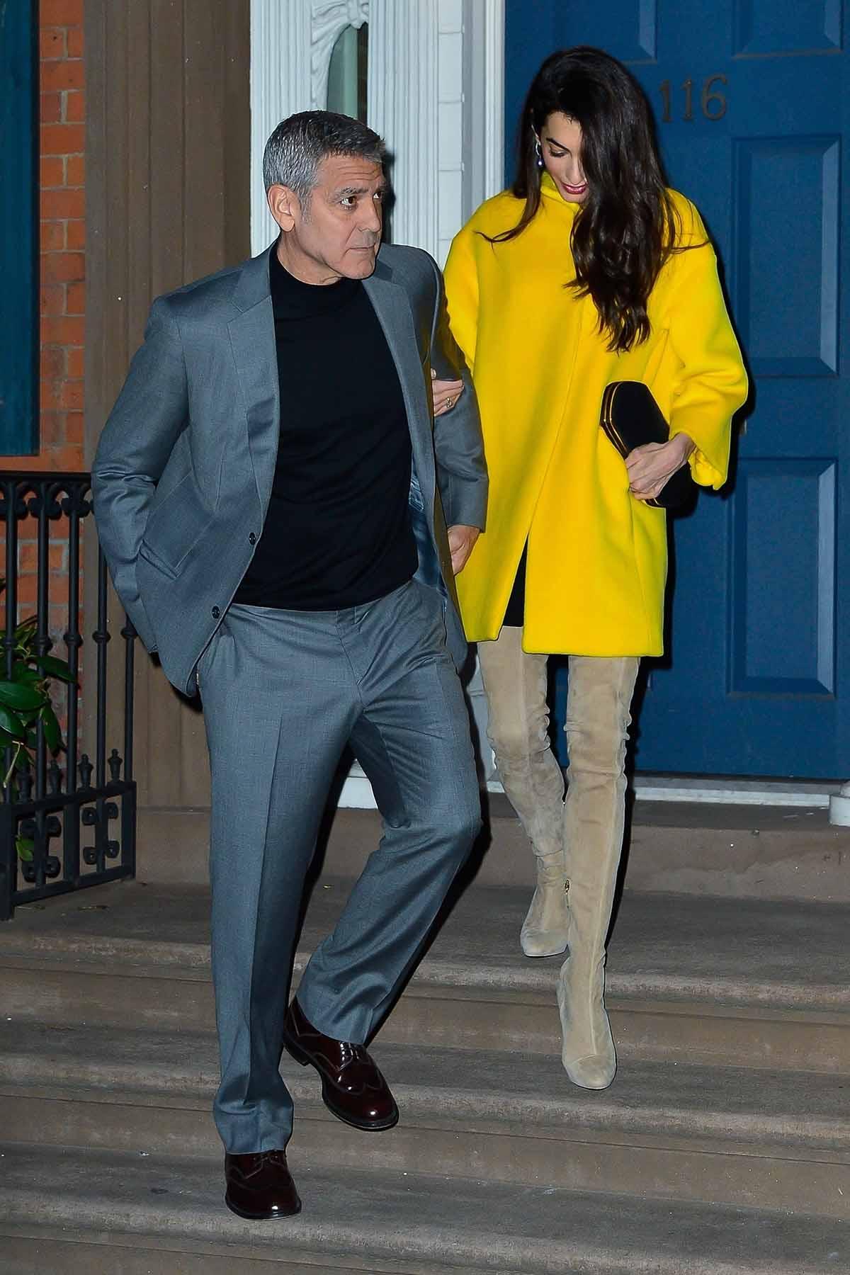 George clooney date night amal