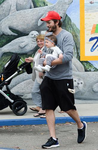 Aww-dorable! See Photos Of Mila Kunis And Ashton Kutcher’s Baby Wyatt ...