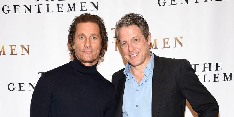 Matthew McConaughey And Hugh Grant On Red Carpet