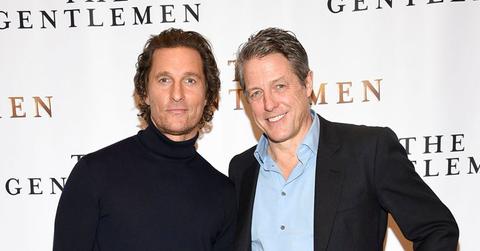 Matthew McConaughey And Hugh Grant On Red Carpet