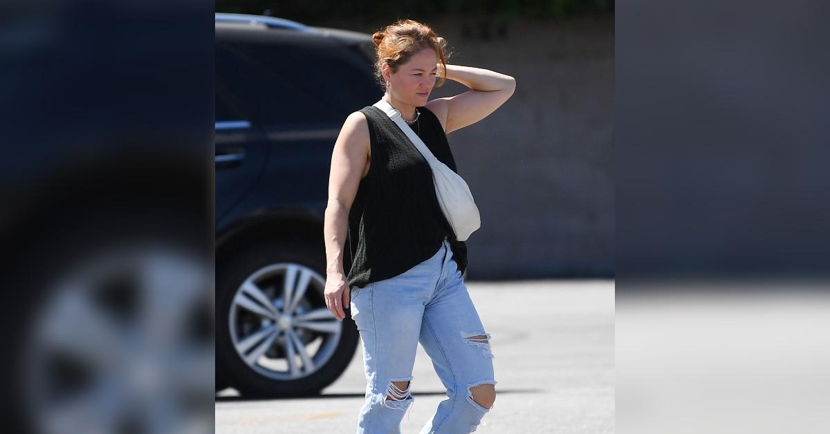 erika christensen rocks unshaven armpits la