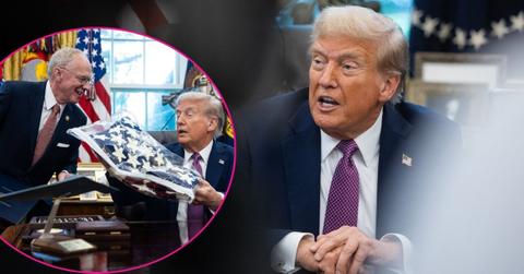 photo of Donald Trump and John Rose