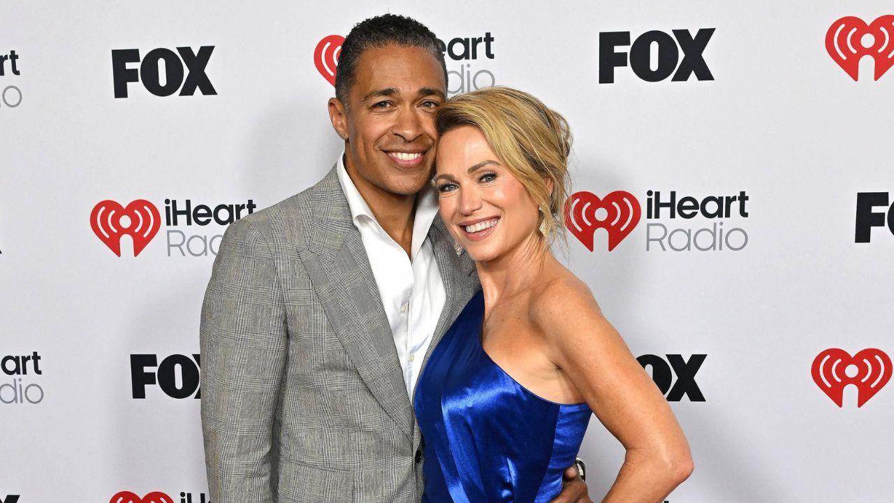 Photo of Amy Robach and T.J. Holmes