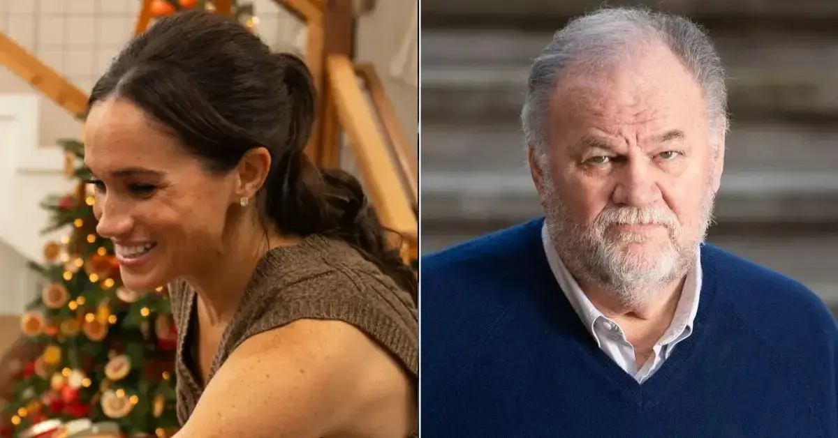 Image of Meghan Markle's father had his leg amputated.
