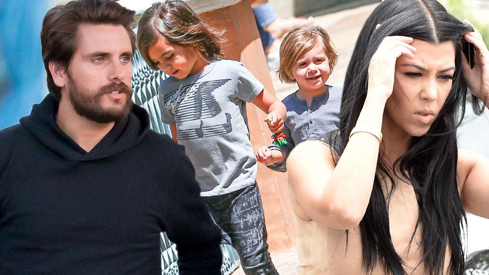 Kourtney kardashian sole custody scott disick