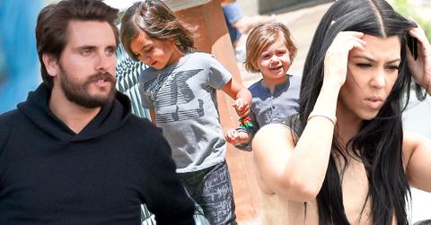 Kourtney kardashian sole custody scott disick