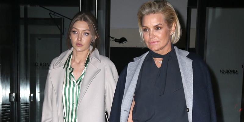 Gigi Hadid and her mom Yolanda head to dinner in the Big Apple