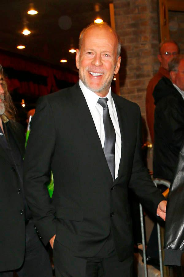 EXCLUSIVE: Bruce Willis and Emma Hemming attend Rumer Willis&#8217;s debut for &#8220;Chicago&#8221; in New York City