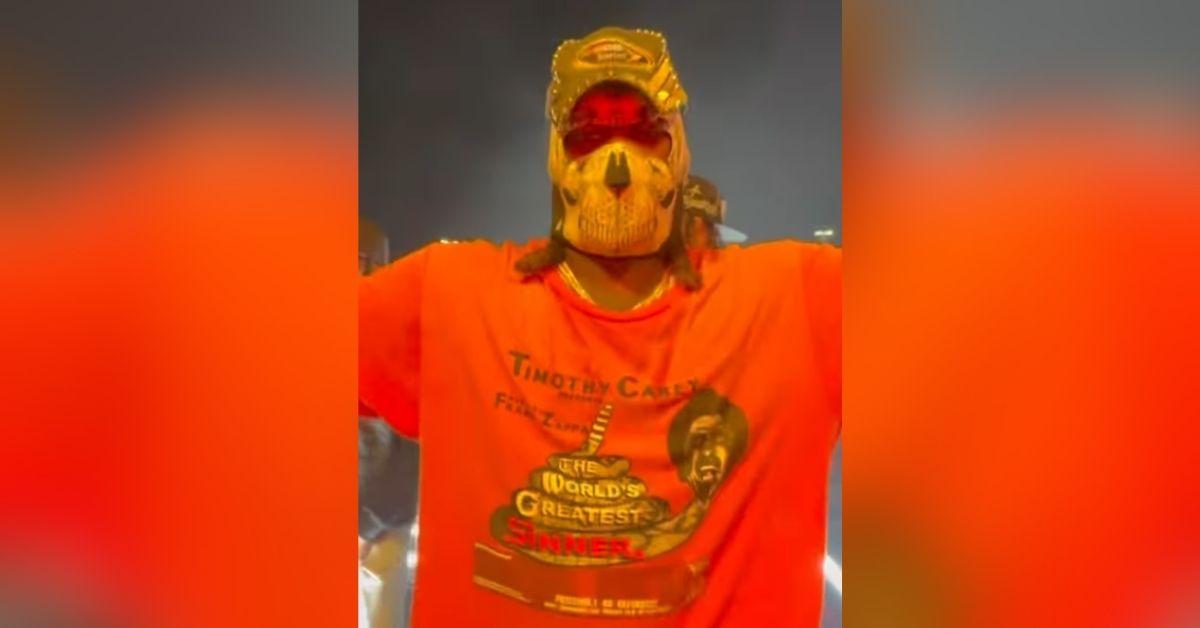 image of Offset surprised fans by returning to the stage just days after being shot in the leg during an incident in Florida.