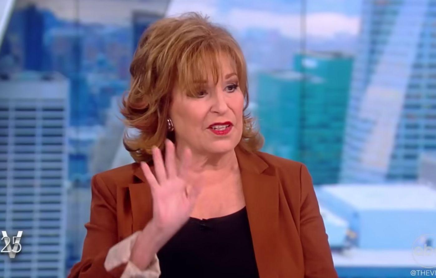 the view joy behar shouts at staffer off camera