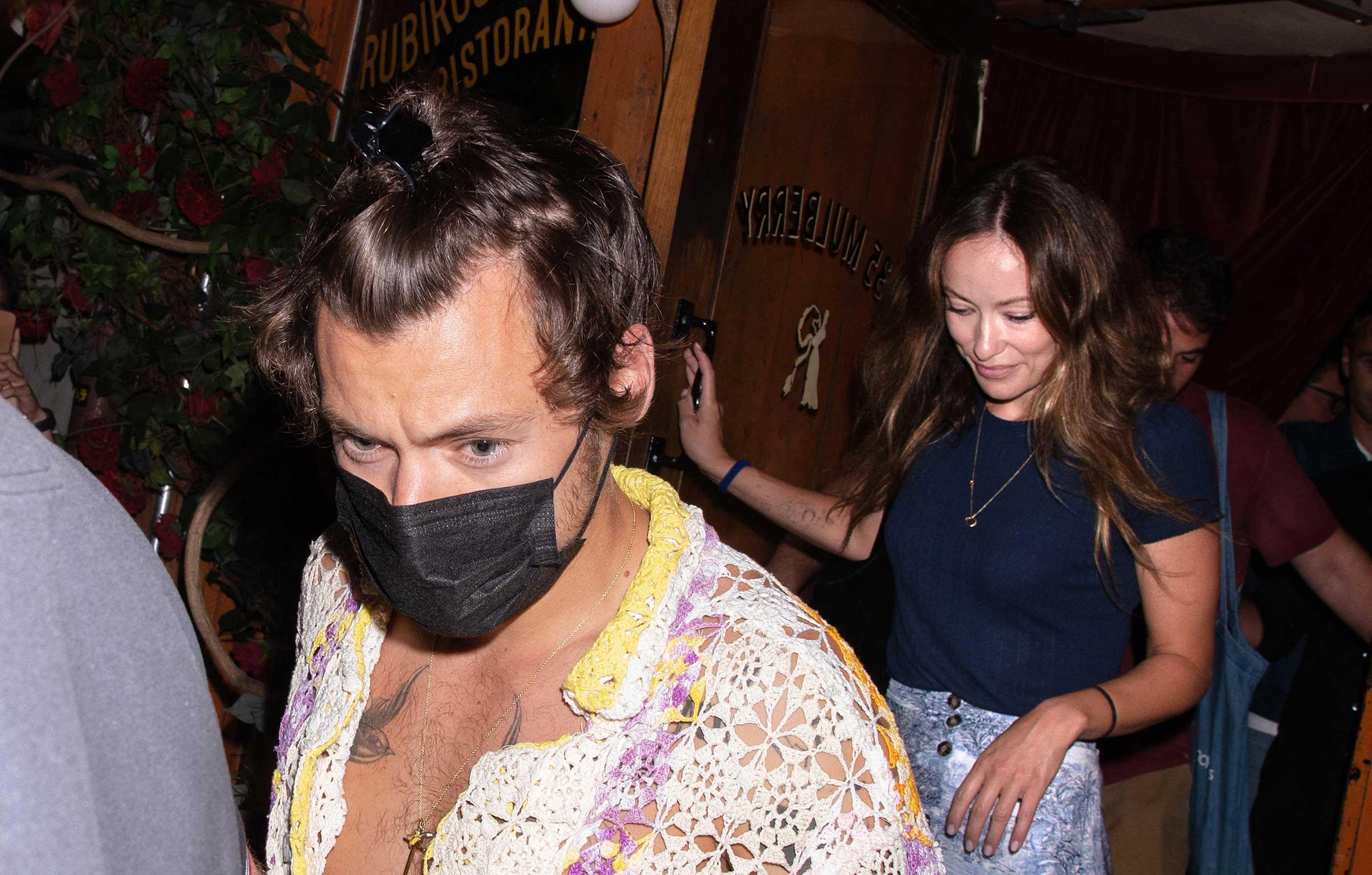 Harry Styles and Olivia Wilde pack on the PDA in NYC