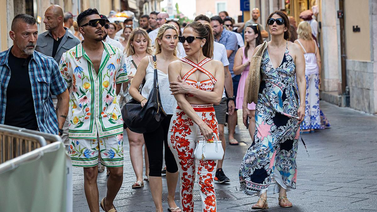 Image of Jennifer Lopez wowed in recent photos from her Italian vacation.