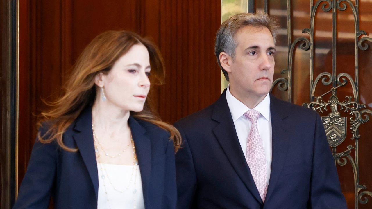 Image of Michael Cohen’s reunion with the president followed years of testimony and criticism.
