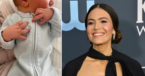 mandy moore gives birth babies pf