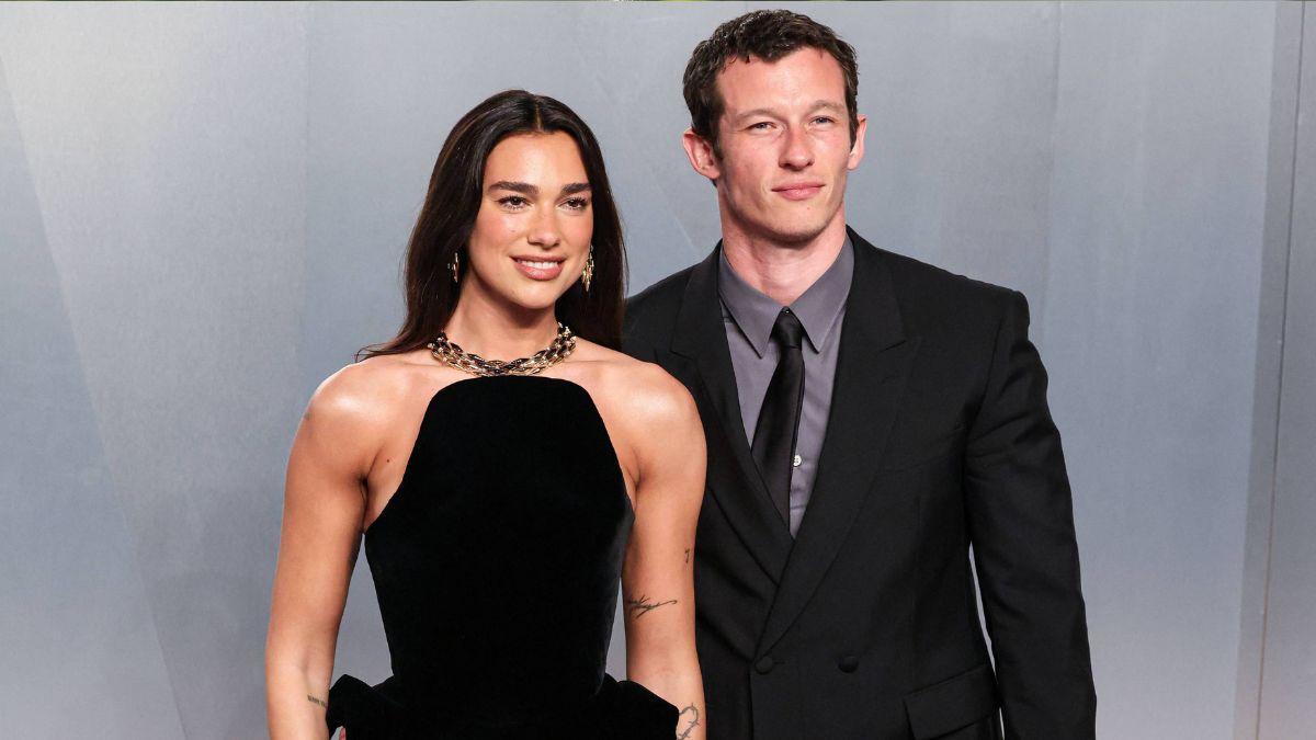 image of dua lipa and Callum turner