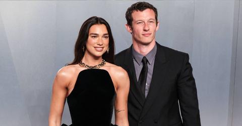 image of dua lipa and Callum turner