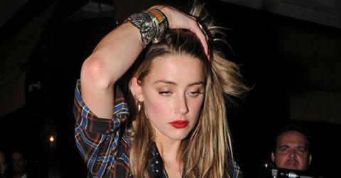 Cara Delevingne and Amber Heard at the Soho House in London