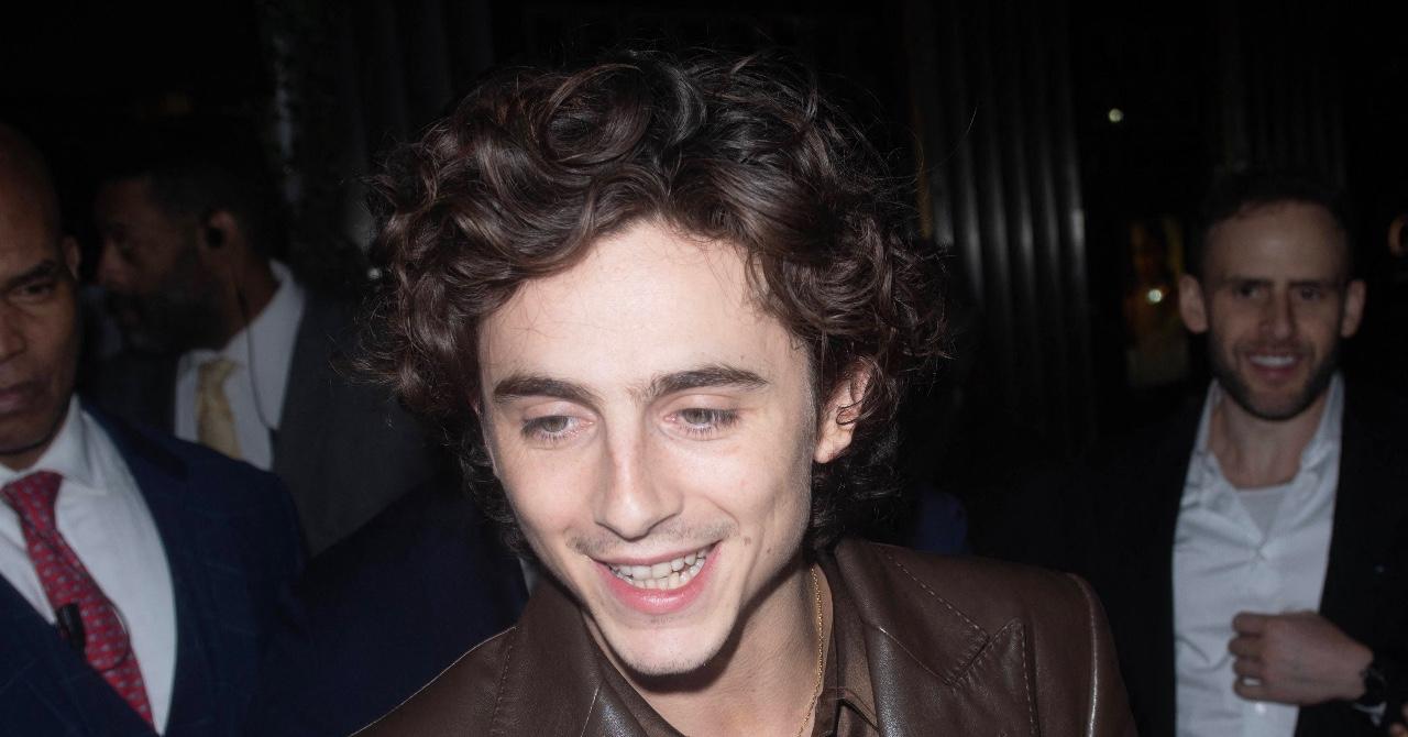 Kylie Jenner can't help but smile at Timothée Chalamet mention