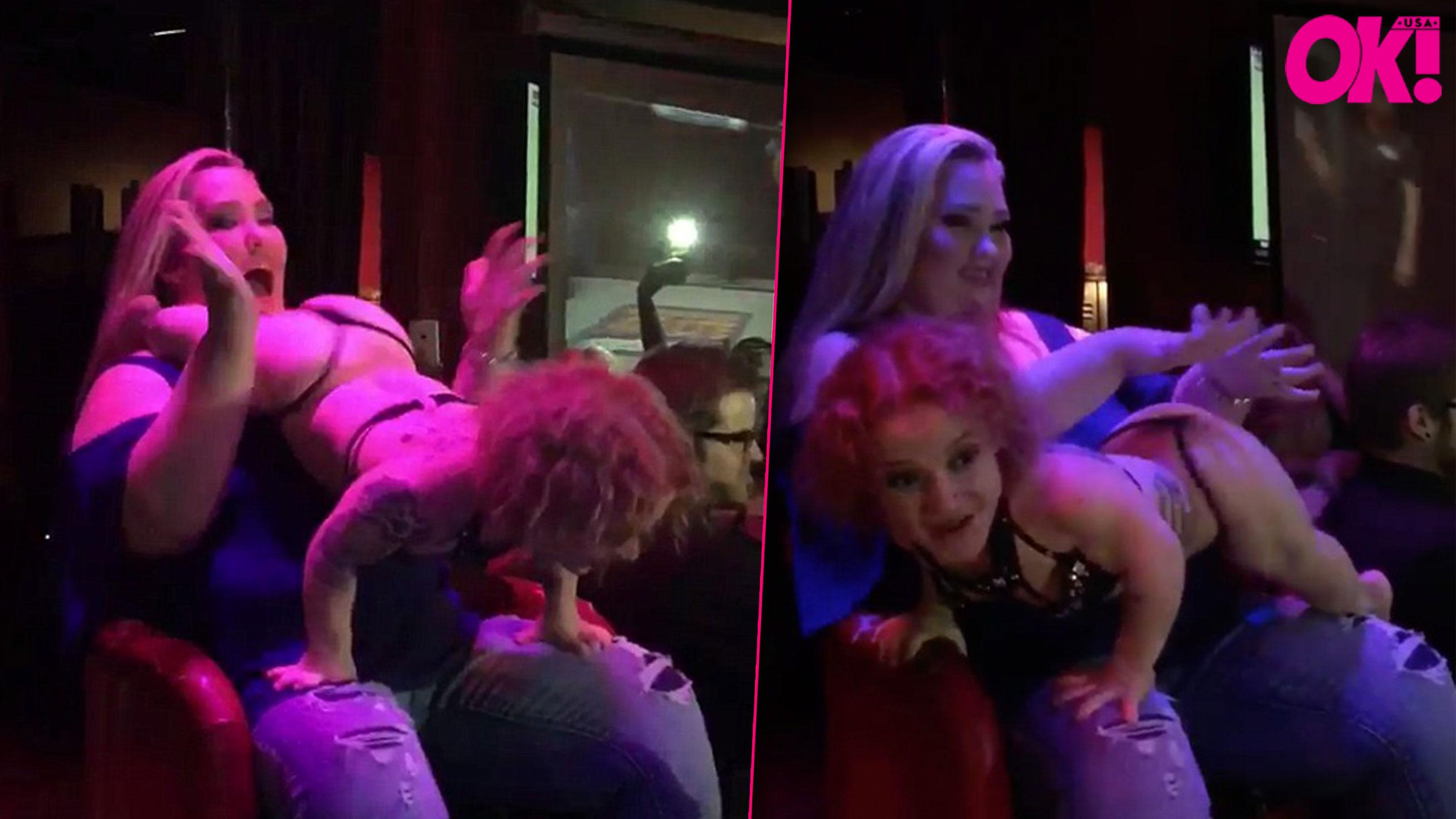 Ringing In The New Year! Mama June Gets Lap Dance From Little Person  Stripper—See The Raunchy Video!