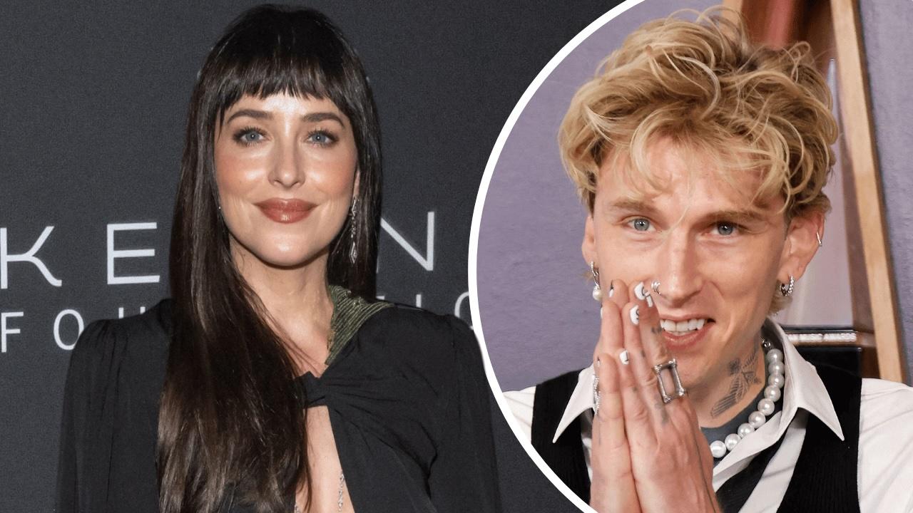 Photo of Dakota Johnson and Machine Gun Kelly