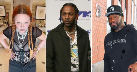 madonna kendrick lamar concert cent grandma clout pp