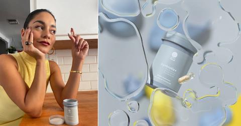 vanessa hudgens gut health supplement probiotic bloating shop feature